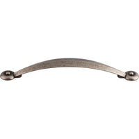 Angle Pull 5 1/16 Inch (c-c) Pewter Antique