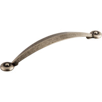 Angle Pull 5 1/16 Inch (c-c) Pewter Antique