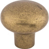 Aspen Round Knob 1 3/8 Inch Light Bronze