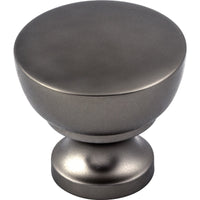 Bergen Knob 1 1/4 Inch Ash Gray