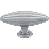 Tuscany T-Handle 2 7/8 Inch Pewter Light