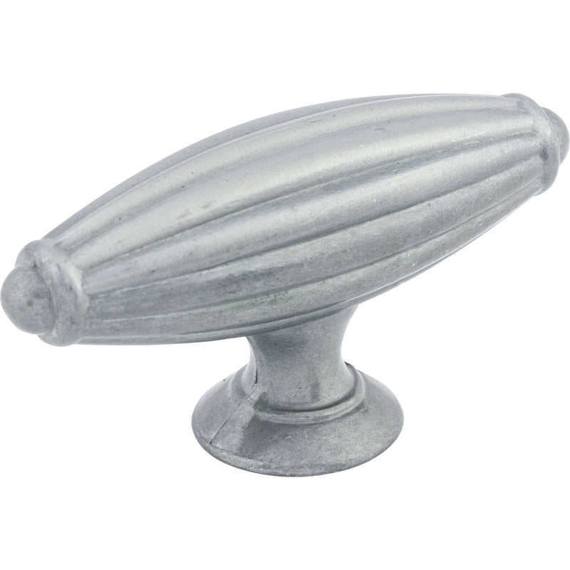 Tuscany T-Handle 2 7/8 Inch Pewter Light