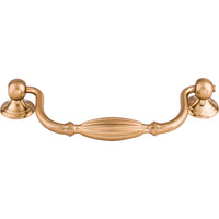 Tuscany Drop Pull 5 1/16 Inch (c-c) Brushed Bronze