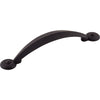 Angle Pull 3 3/4 Inch (c-c) Flat Black