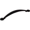 Angle Pull 5 1/16 Inch (c-c) Flat Black