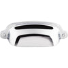 Charlotte Cup Pull 2 9/16 Inch (c-c) Polished Chrome