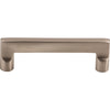 Aspen II Flat Sided Pull 4 Inch (c-c) Brushed Satin Nickel