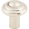 Aspen II Button Knob 1 1/4 Inch Polished Nickel