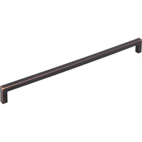 Square Bar Pull 12 5/8 Inch (c-c) Tuscan Bronze