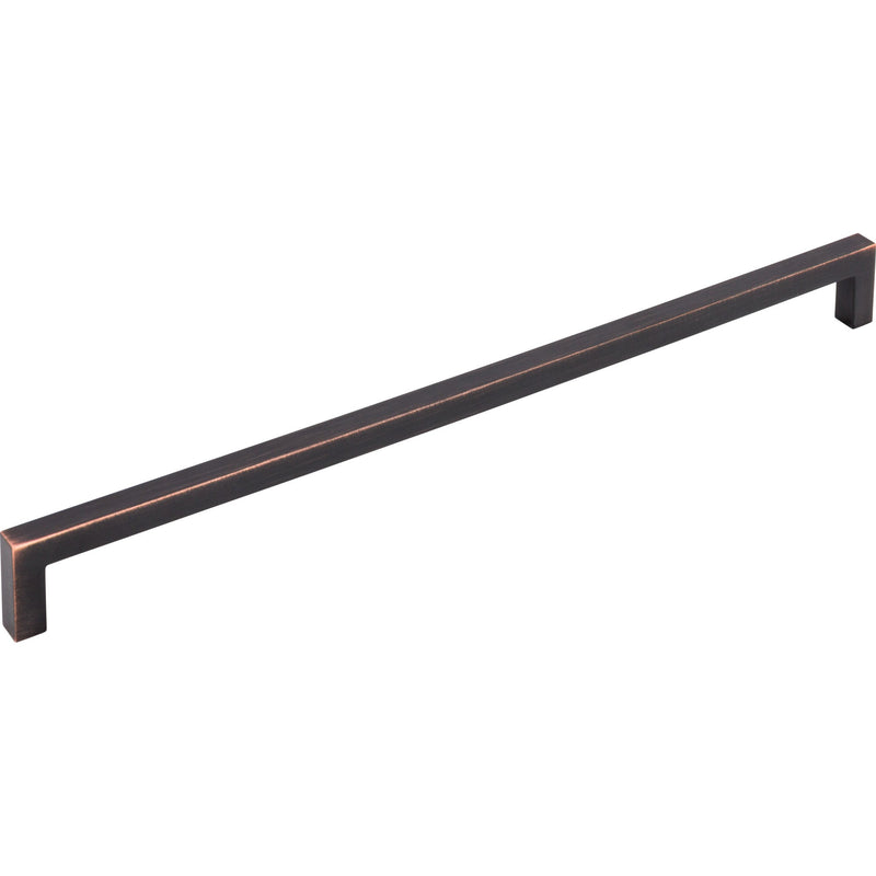 Square Bar Pull 12 5/8 Inch (c-c) Tuscan Bronze