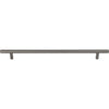 Hopewell Bar Pull 26 15/32 Inch (c-c) Ash Gray