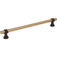 Bit Pull 8 13/16 Inch (c-c) Honey Bronze and Flat Black