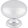 Mushroom Knob 1 1/4 Inch Polished Chrome