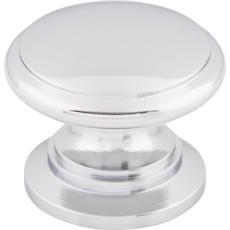 Ray Knob 1 1/4 Inch Polished Chrome