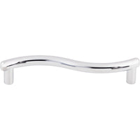 Spiral Pull 3 3/4 Inch (c-c) Polished Chrome