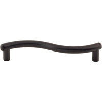 Spiral Pull 3 3/4 Inch (c-c) Flat Black