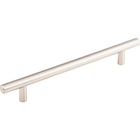 Solid Bar Pull 6 5/16 Inch (c-c) Brushed Stainless Steel