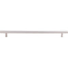 Solid Bar Pull 16 3/8 Inch (c-c) Brushed Stainless Steel