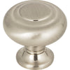 Kent Knob 1 1/4 Inch Brushed Satin Nickel