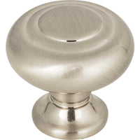 Kent Knob 1 1/4 Inch Brushed Satin Nickel