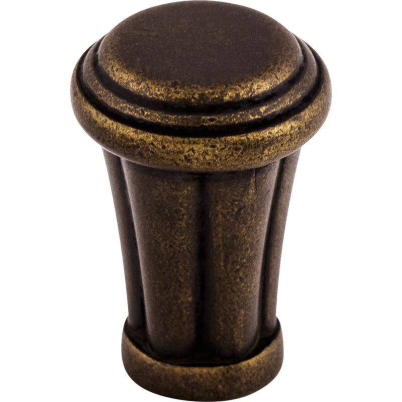 Luxor Knob 7/8 Inch German Bronze