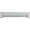 Modern Metro Tab Pull 5 Inch (c-c) Polished Chrome