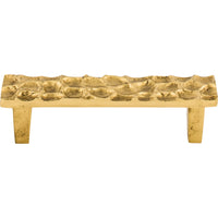 Cobblestone Pull 3 3/4 Inch (c-c) Brass