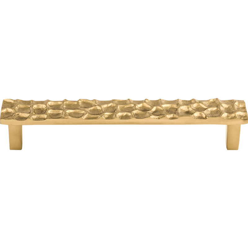 Cobblestone Pull 6 5/16 Inch (c-c) Brass