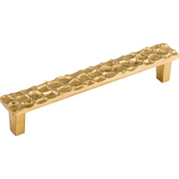 Cobblestone Pull 6 5/16 Inch (c-c) Brass