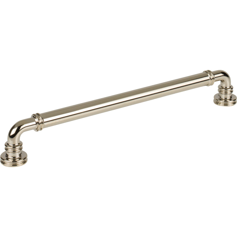 Cranford Pull 8 13/16 Inch (c-c) Polished Nickel