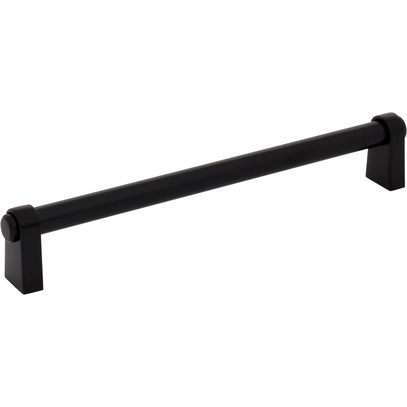 Lawrence Pull 7 9/16 Inch (c-c) Flat Black