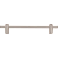 Dempsey Pull 6 5/16 Inch (c-c) Brushed Satin Nickel