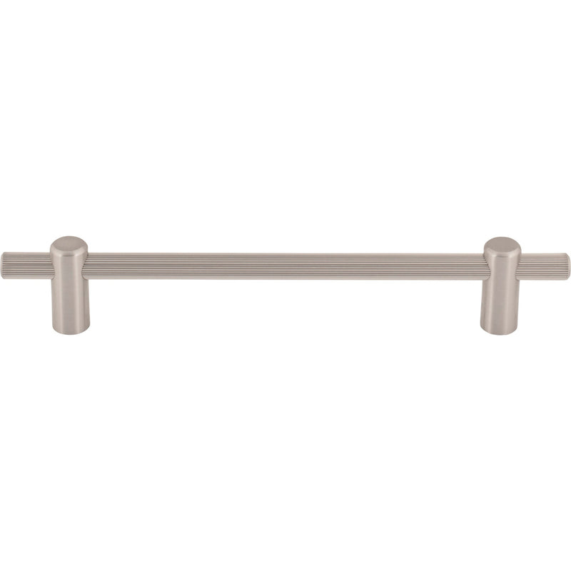 Dempsey Pull 6 5/16 Inch (c-c) Brushed Satin Nickel