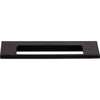 Europa Cut Out Tab Pull 5 Inch (c-c) Flat Black