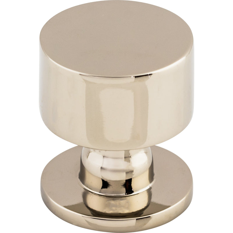 Lily Knob 1 1/8 inch Polished Nickel