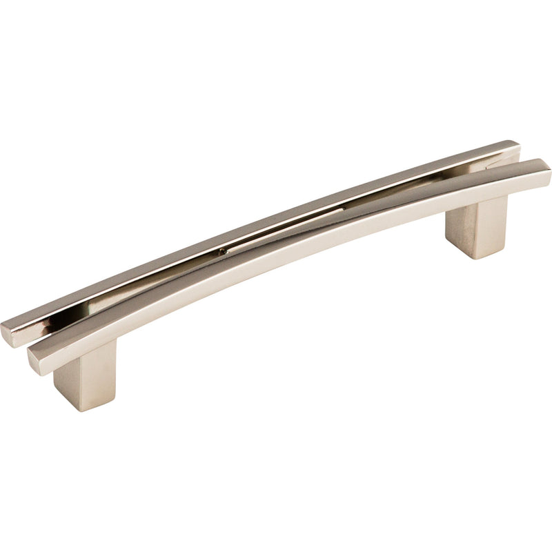 Flared Pull 5 Inch (c-c) Polished Nickel