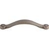 Saddle Pull 5 1/16 Inch (c-c) Pewter Antique