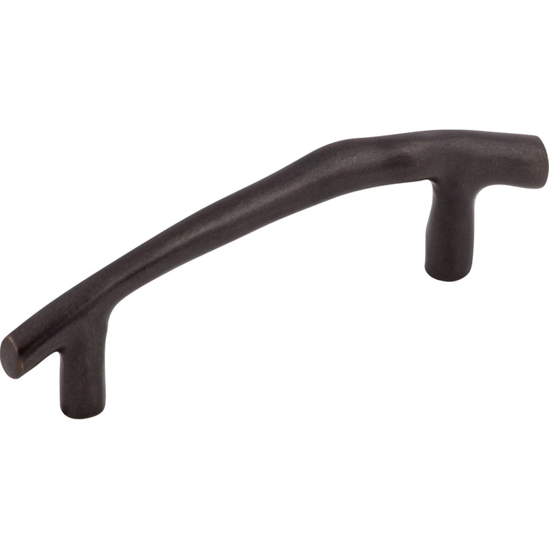 Aspen Twig Pull 3 1/2 Inch (c-c) Medium Bronze