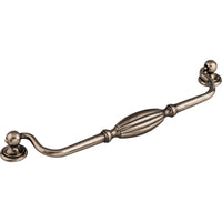 Tuscany Drop Pull 8 13/16 Inch (c-c) Pewter Antique