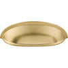 Somerset Cup Pull 3 Inch (c-c) Honey Bronze