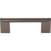 Princetonian Bar Pull 3 3/4 Inch (c-c) Ash Gray