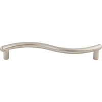 Spiral Pull 5 1/16 Inch (c-c) Brushed Satin Nickel