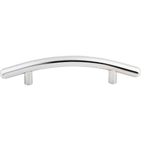 Curved Bar Pull 3 3/4 Inch (c-c) Polished Chrome