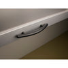 Curved Bar Pull 3 3/4 Inch (c-c) Polished Chrome