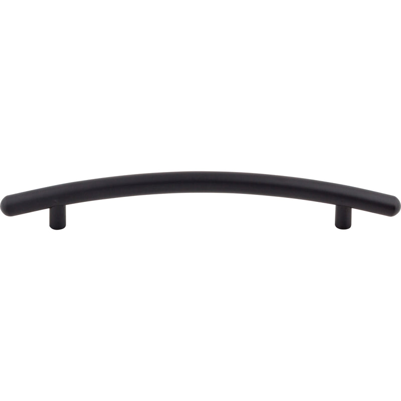 Curved Bar Pull 6 5/16 Inch (c-c) Flat Black