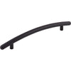 Curved Bar Pull 6 5/16 Inch (c-c) Flat Black