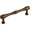 Nouveau Bamboo Pull 3 3/4 Inch (c-c) German Bronze