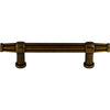 Luxor Pull 3 3/4 Inch (c-c) German Bronze