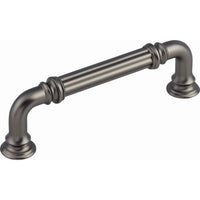 Reeded Pull 3 3/4 Inch (c-c) Ash Gray