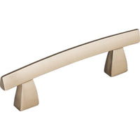 Arched Pull 3 Inch (c-c) Brushed Satin Nickel